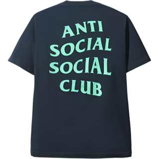 ANTI SOCIAL SOCIAL CLUB T Shirt Unisex Navy Blue