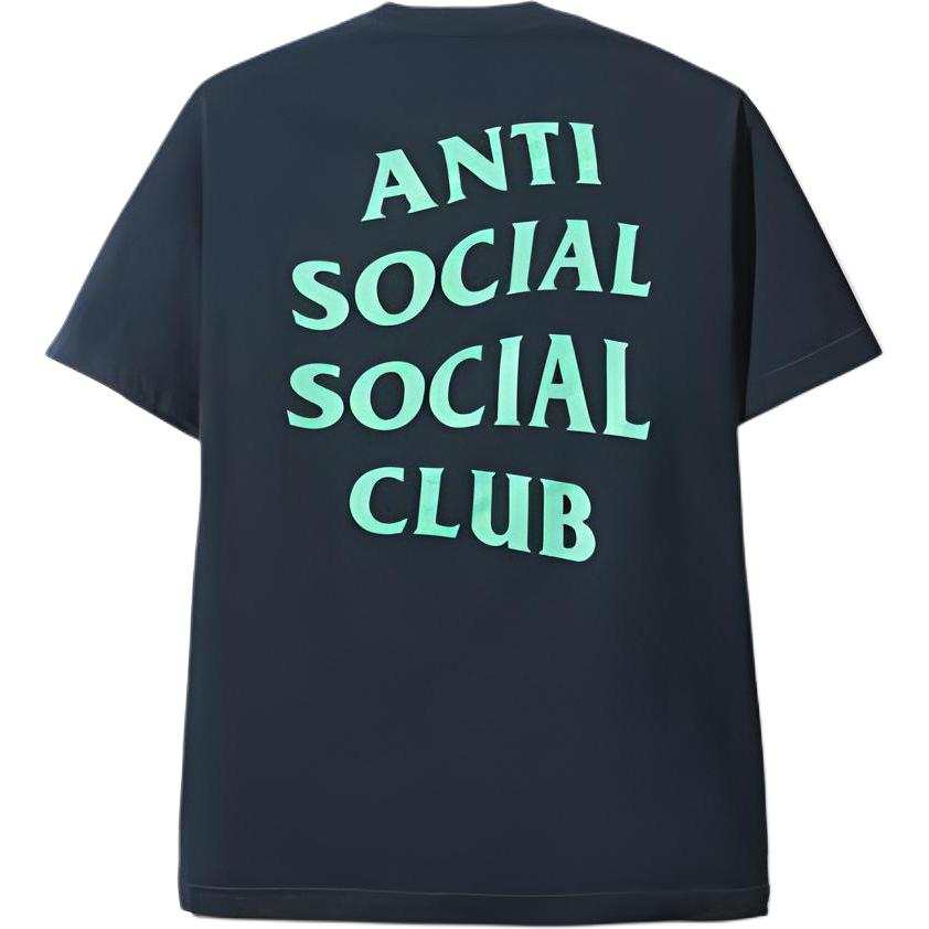 ANTI SOCIAL SOCIAL CLUB T Shirt Unisex Navy Blue