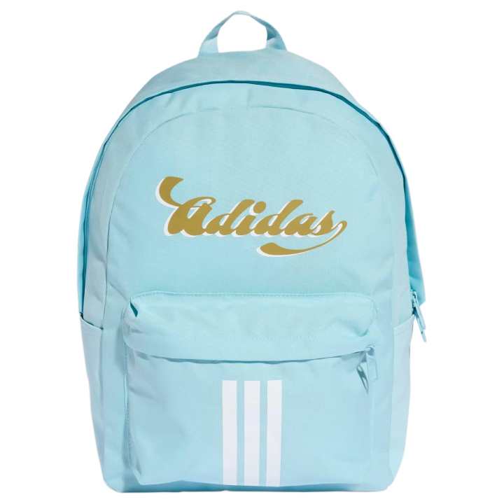 Adidas Adidas Polyester Backpack Unisex Ice Blue & Khaki