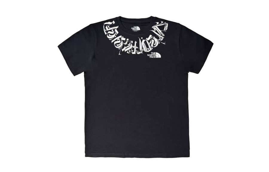 THE NORTH FACE T Shirts Unisex Black Crew Neck Straight Fit