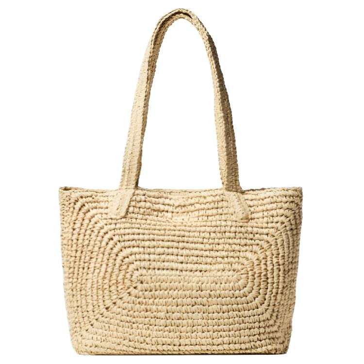 UNIQLO Cellulose Paper Shoulder Bag Women's Beige