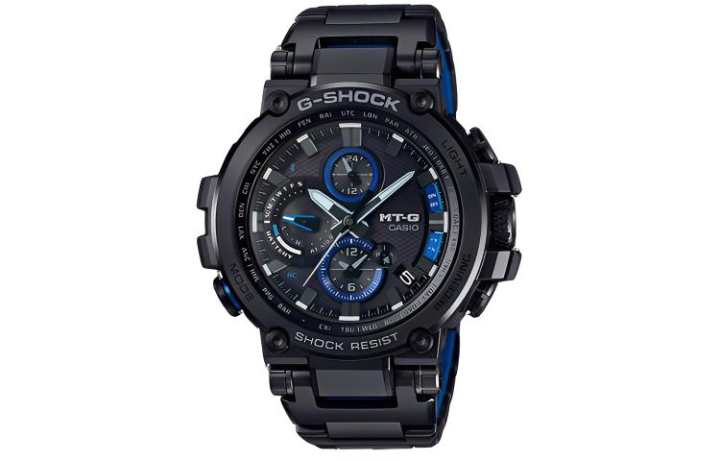 CASIO CASIO G SHOCK MTG Steel Of The Heart Solar Quartz Movement Composite Material Strap Watch