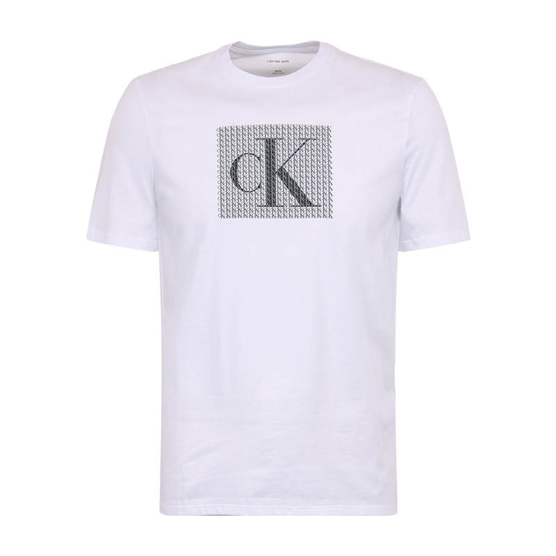 CALVIN KLEIN Crew Neck Short Sleeved T Shirts Men's