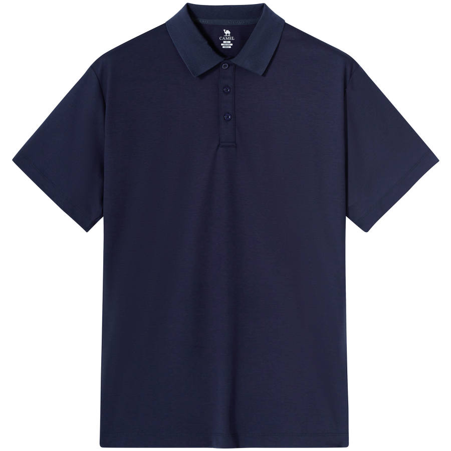 CAMEL Urban Techwear Collection, Versatile Loose Fit Comfortable Short Sleeved Polo Shirt Unisex