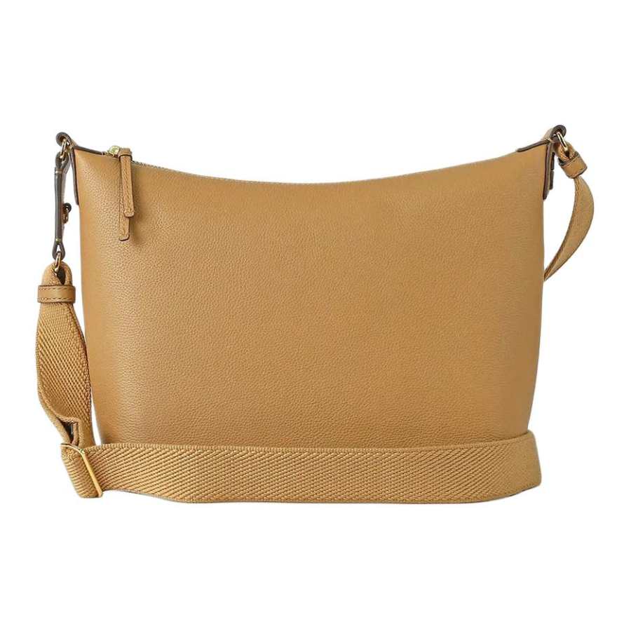 TORY BURCH Thea Litchi Grain Leather Crossbody Bags Women's Brown