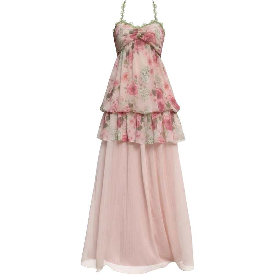 CHARM GLOW Two Piece Skirt Sets Women's Camisole Thin Long Skirt