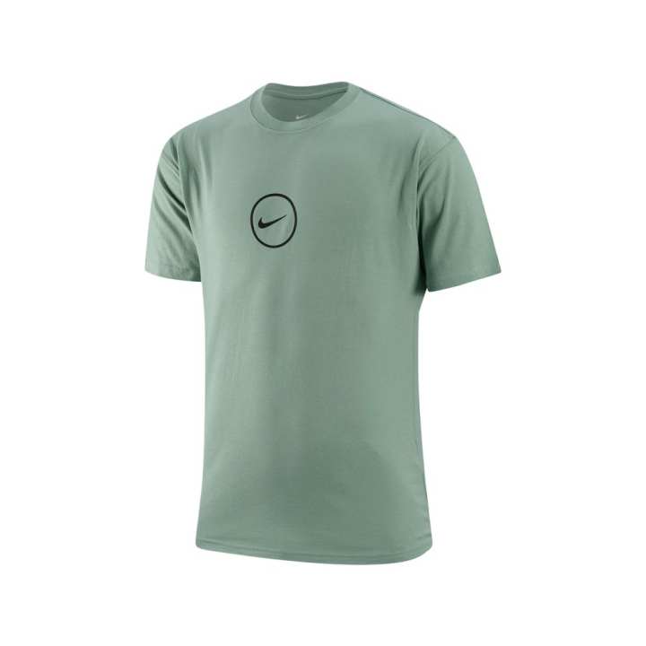 Nike Nike T Shirts Men's Green Crew Neck Moderate