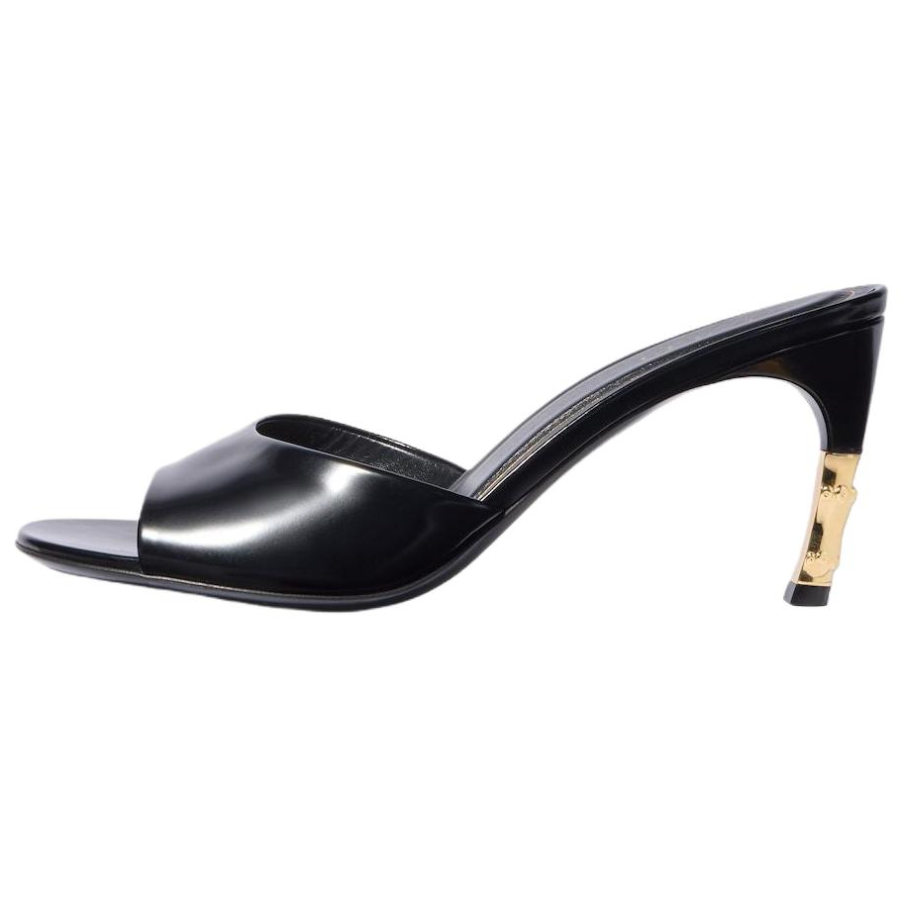 GUCCI Slide Slippers Women's Black