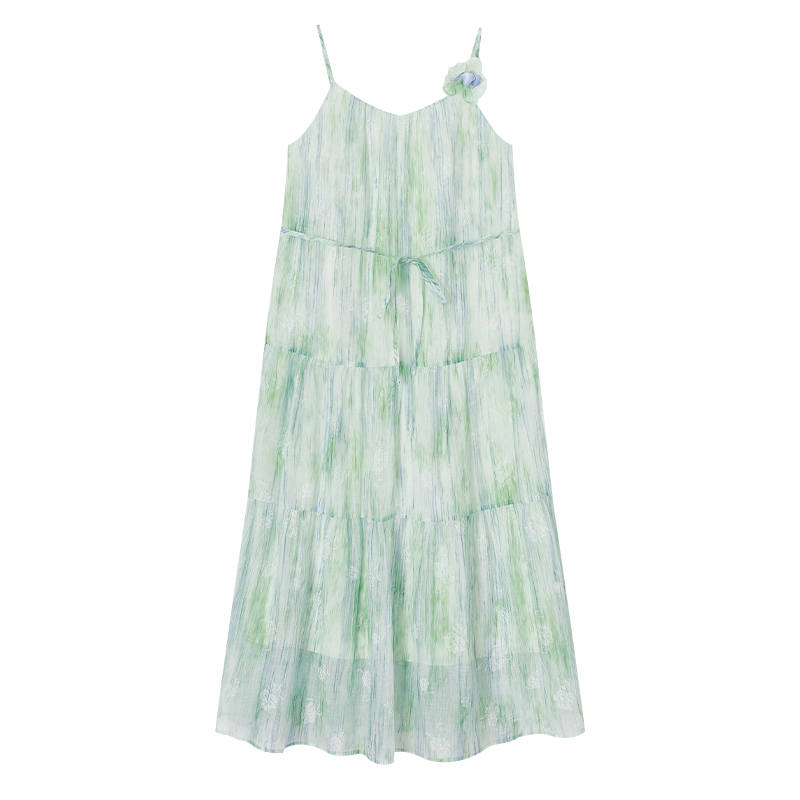XIANGYING Summer Sleeveless Dress Women's