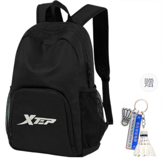 XTEP Polyester Backpack Unisex Black