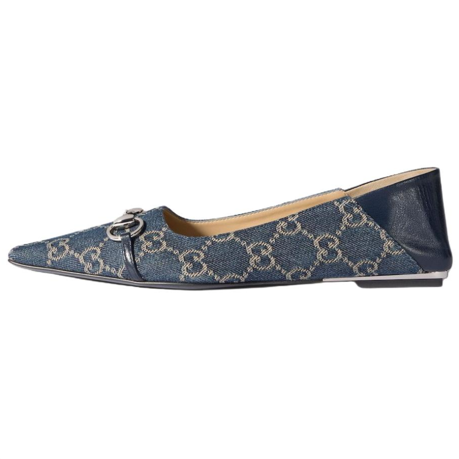 GUCCI Vittoria Generation Casual Shoes Women's Blue