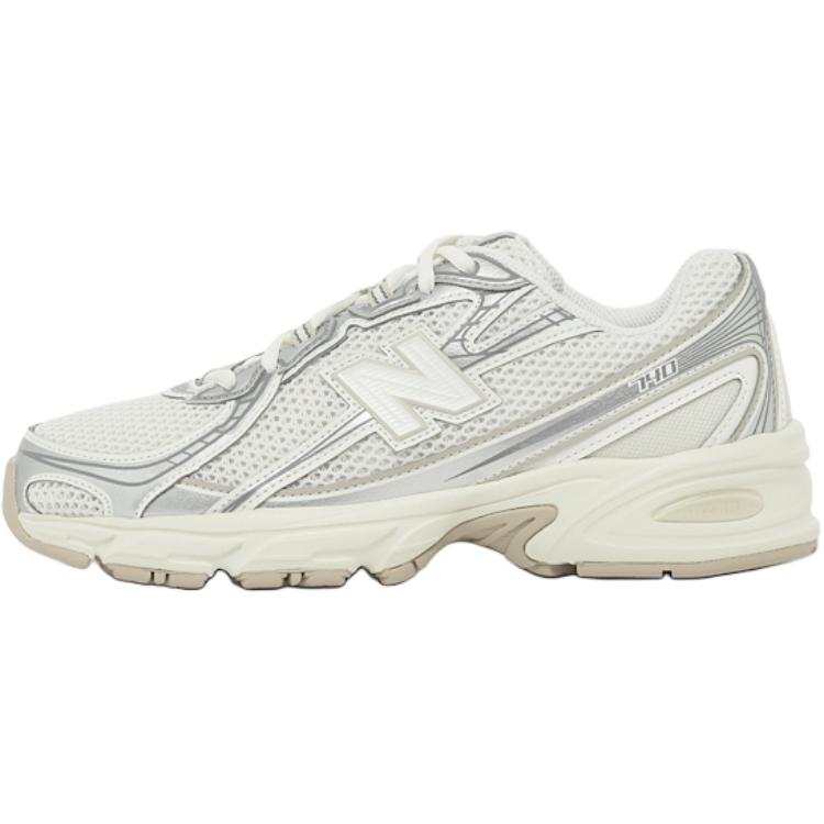 New Balance New Balance NB 740 Slip Resistant, Abrasion Resistant, Breathable Low top Kids' Running Shoes Ecru Silver Unisex