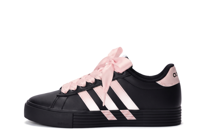 Adidas Adidas Daily 4.0 Skateboard Shoes Unisex Black Pink