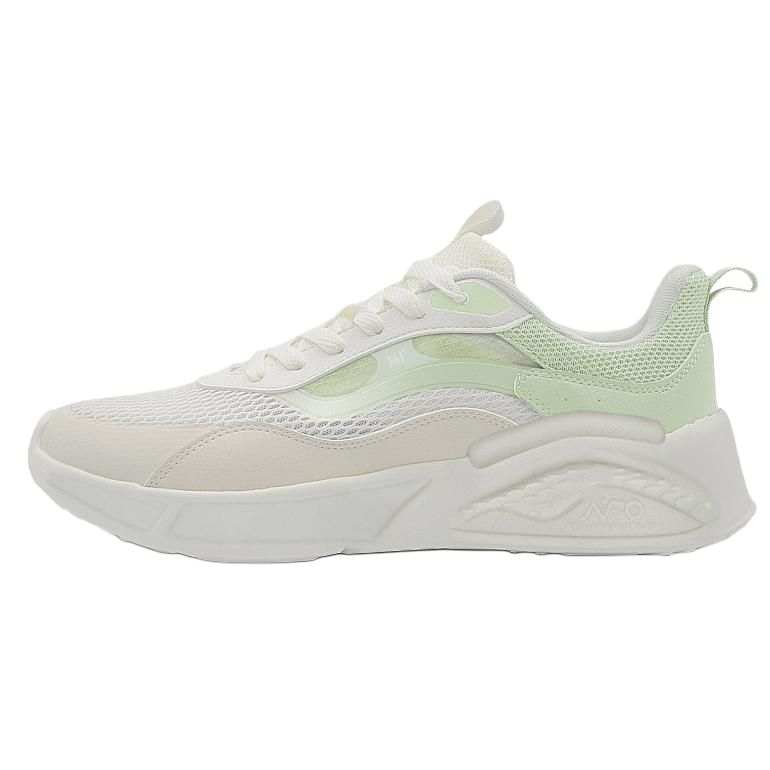 361° Low top Casual Training Running Shoes Women's White Green Beige