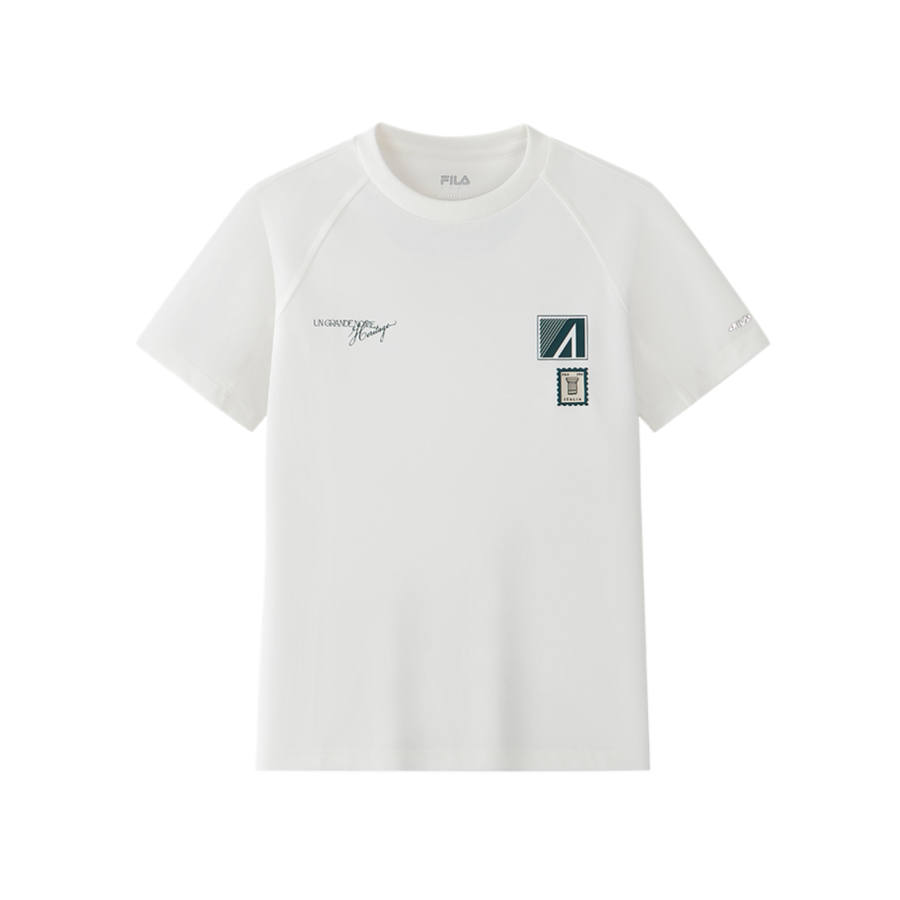 FILA KIDS T Shirts Crew Neck Moderate