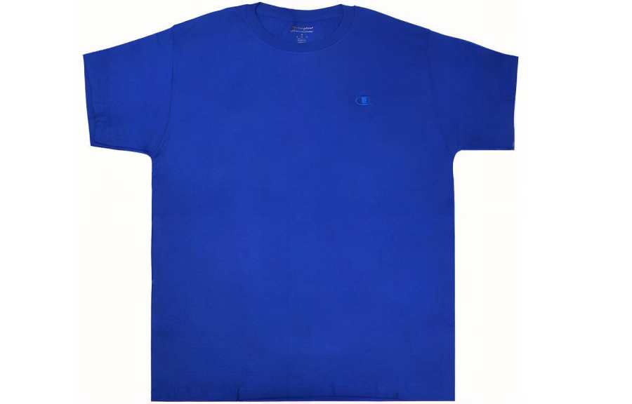 Champion T Shirt US Version Unisex Royal Blue