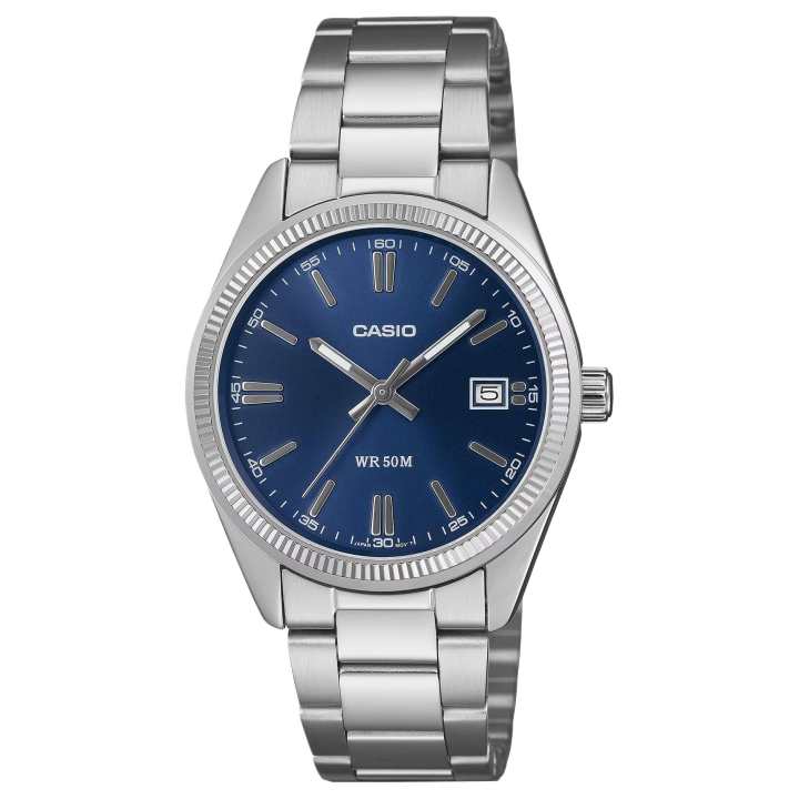 CASIO CASIO STANDARD Quartz Movement Stainless Steel Strap Watch Unisex Blue Dial