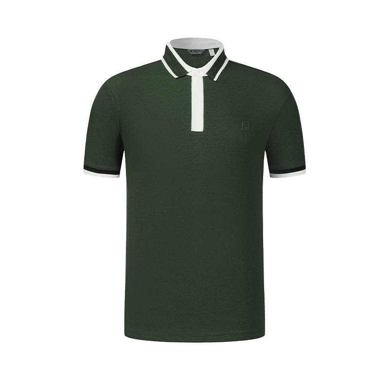 FILA Golf Polo Shirts Men's Jasper Polo Collar Moderate Straight Fit