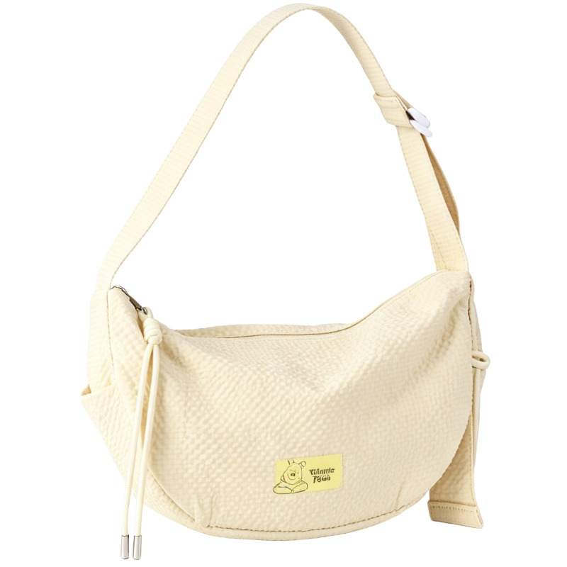 Disney Winnie The Pooh Nylon Shoulder Bag Regular Women's Mel Yellow