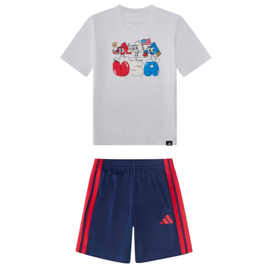 Adidas Adidas Kids Casual Sportswear Crew Neck Moderate