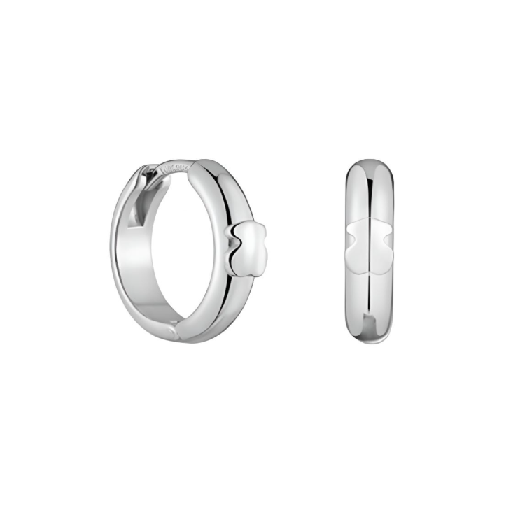 TOUS TAOSIXIONG 925 Sterling Silver Earrings Women's Silver