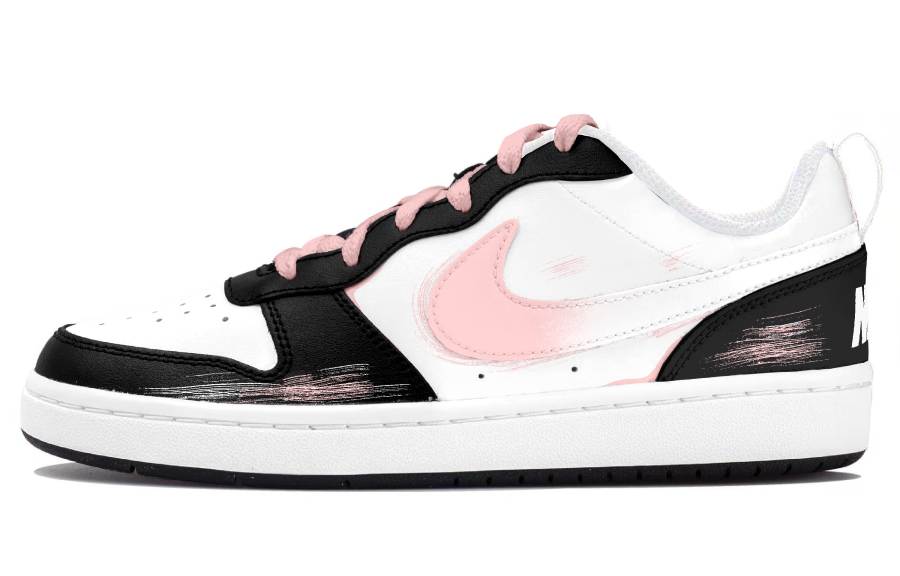 Nike Nike Court Borough Kids' Skateboarding Shoes Black Teenagers