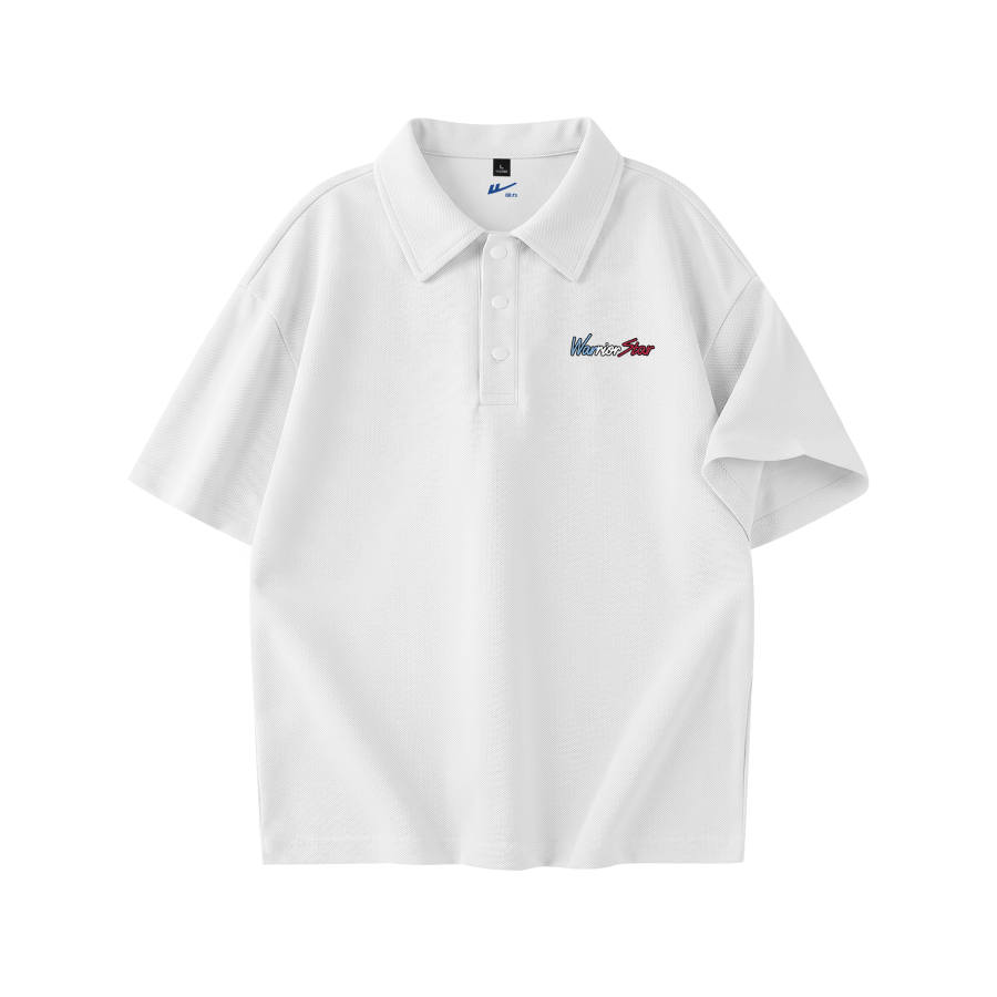 WARRIOR WARRIOR Polo Shirts Unisex Lapel Moderate