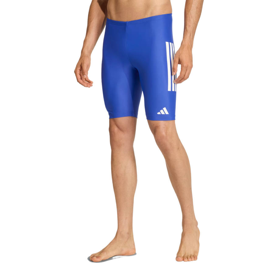 Adidas Adidas Swimming Shorts Men's Semi Transparent Blue/White Moderate