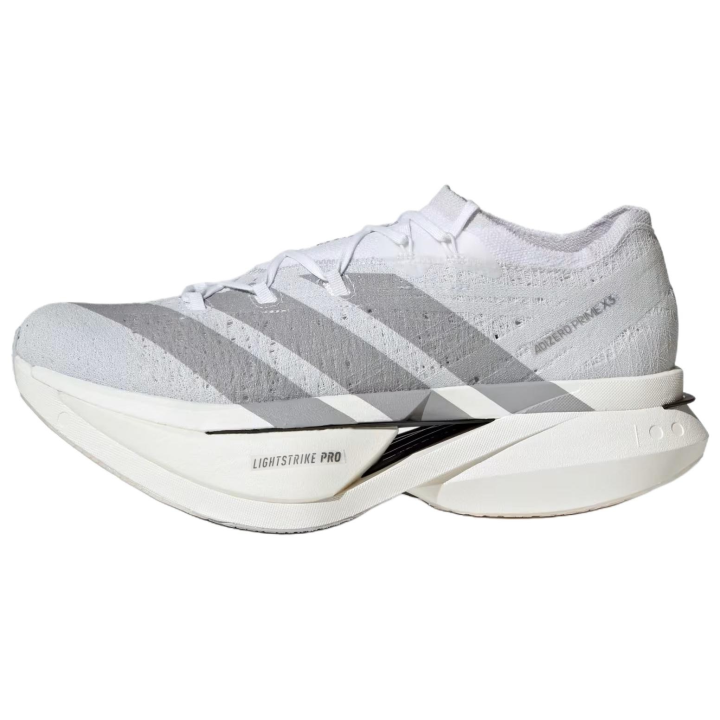 Adidas Adidas Adizero Prime X 3.0 Running Shoes Unisex White Gray