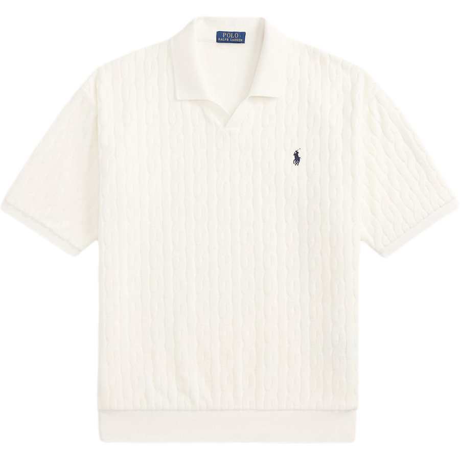 Polo Ralph Lauren SS26 Polo Shirt Loose Fit Men's White