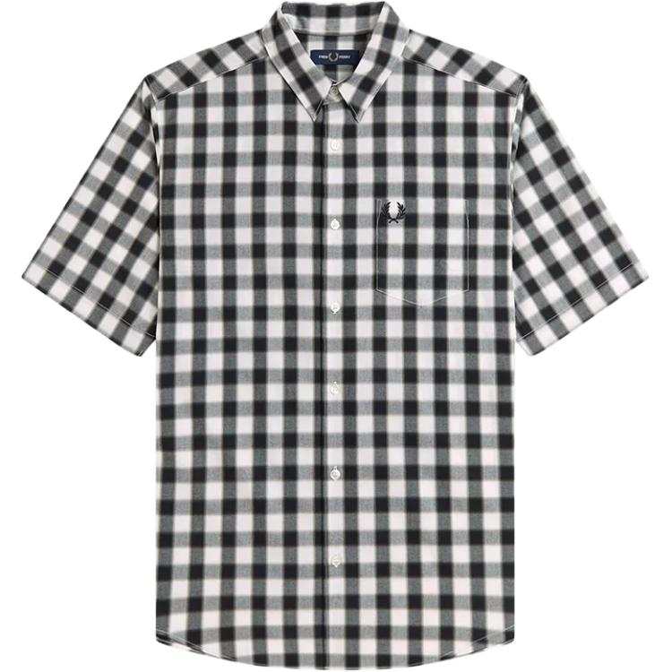 FRED PERRY FRED PERRY Shirts Men's White IVX Lapel Moderate