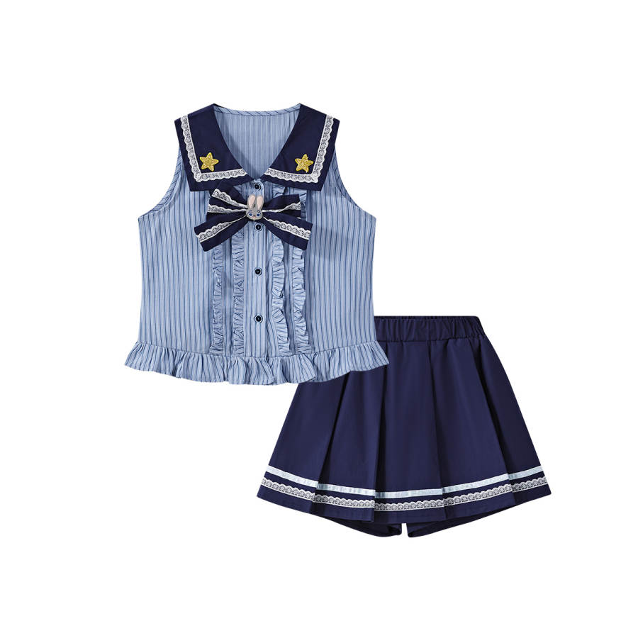 Disney Kids' Disney Skirt Set 2026 Summer Blue