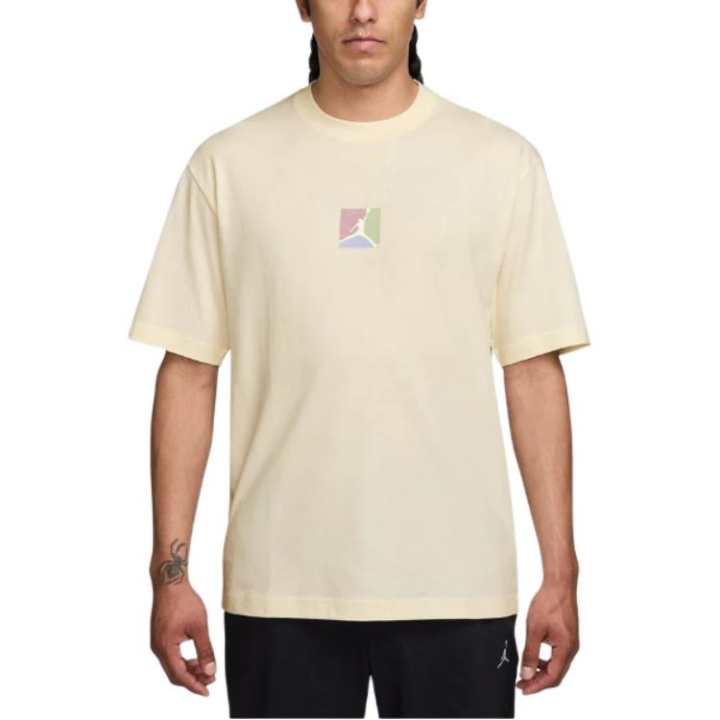 Jordan Jordan T Shirts Men's Ivory Crew Neck