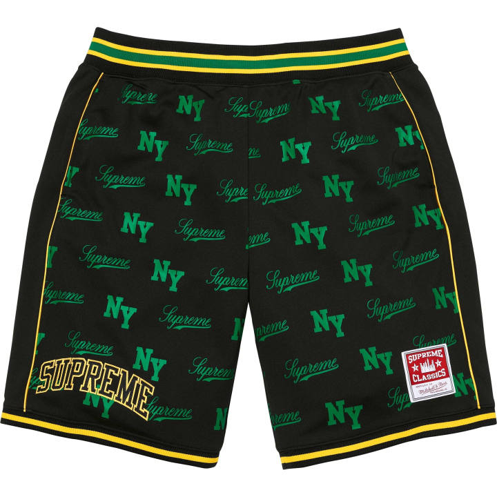Supreme Supreme x Mitchell & Ness SS26 WEEK11 Monogram Basketball Short Basketball Shorts Unisex