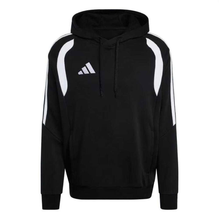 Adidas Adidas Sweatshirts Men's Black/White Hooded Non Detachable Moderate