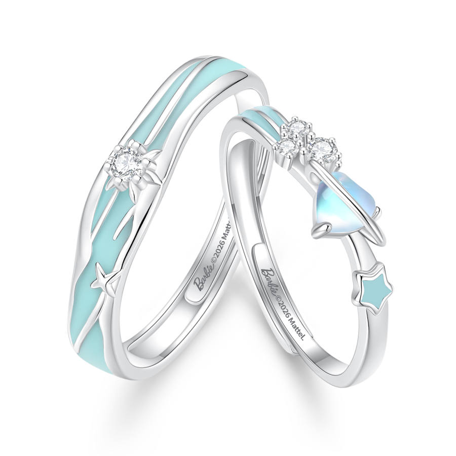 Barbie Swarovski Crystal Rings Unisex