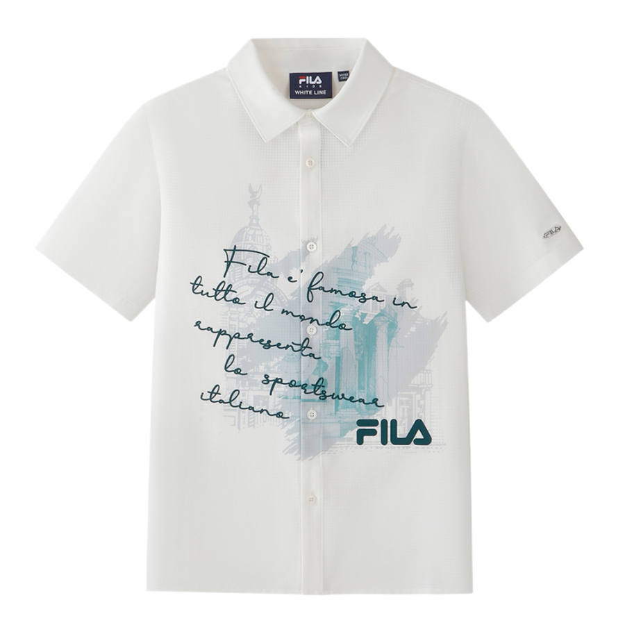 FILA KIDS Casual Shirts Lapel Moderate