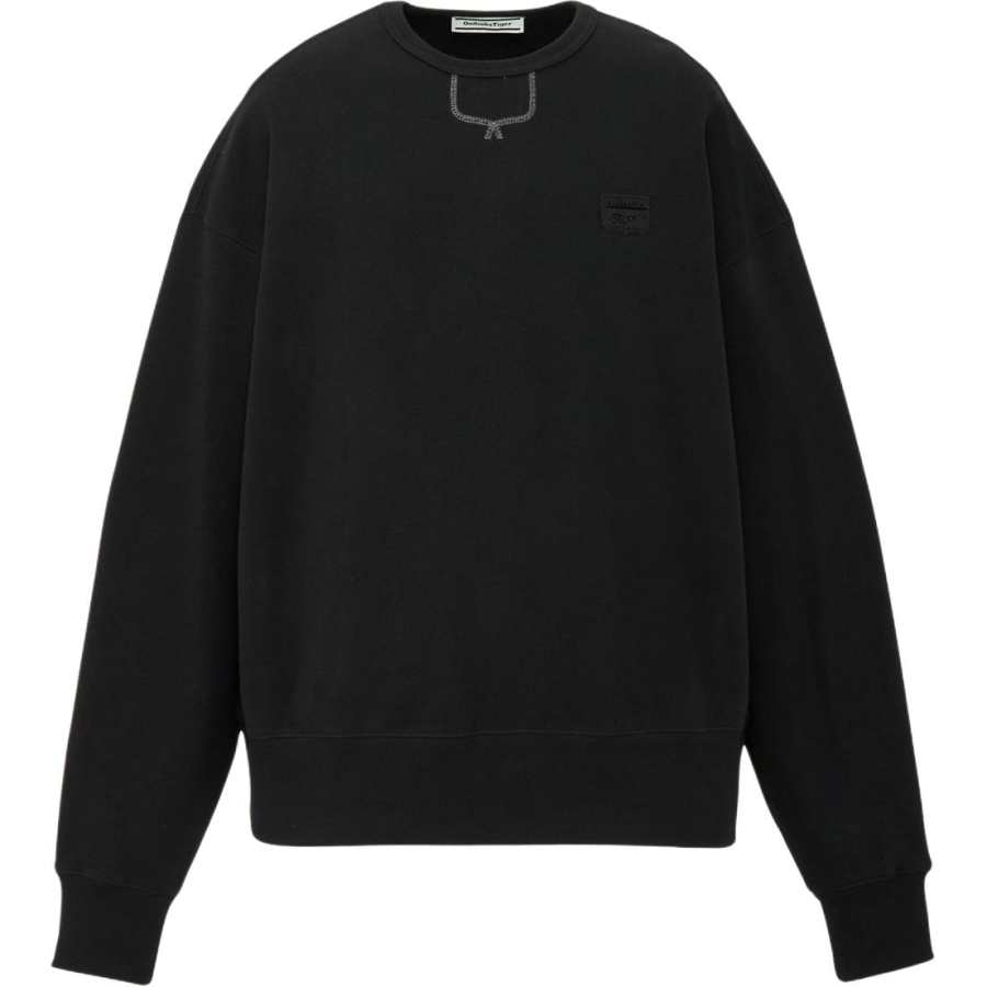 Onitsuka Tiger T Shirts Men's Black Crew Neck