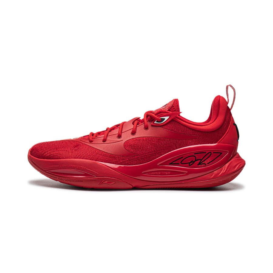 Li-Ning Li Ning DLO2 Low top Basketball Shoes Unisex Wealth Red