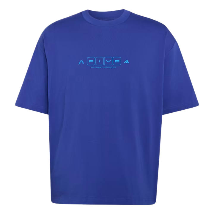 Adidas Adidas T Shirts Men's Bright Blue Crew Neck