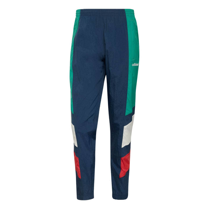 Adidas Adidas Sports Pants Men's Navy Blue/Green Moderate
