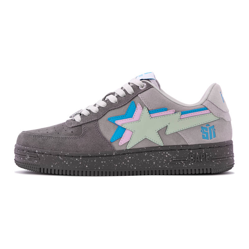 A BATHING APE x SNEAKER NEWS Low top Skateboard Shoes Unisex