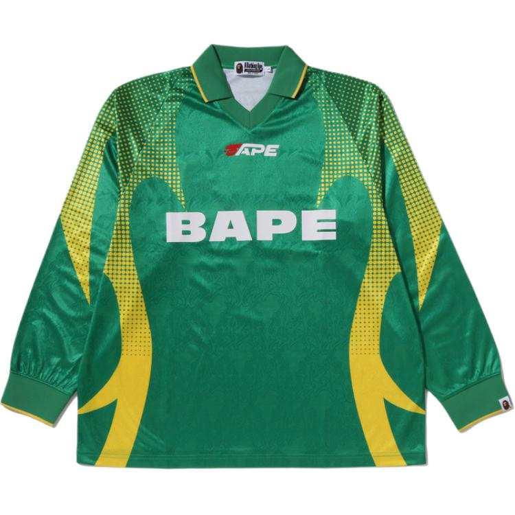 A BATHING APE A BATHING APE SS26 Soccer Jersey Unisex