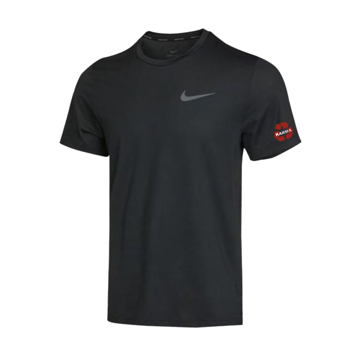 Nike Nike Dri Fit T Shirts Unisex Black Crew Neck Moderate