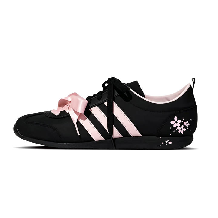 Adidas Adidas VS JOG 2.0 Cherry Blossom Low top Casual Shoes Unisex Black