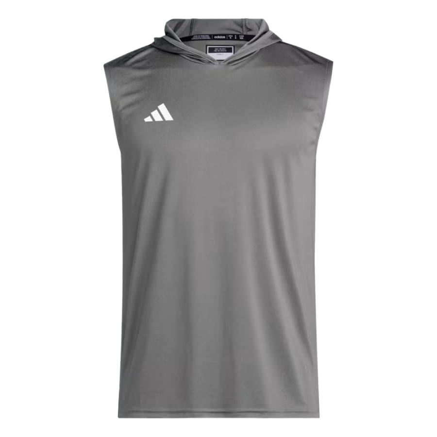 Adidas Adidas D4T Tank Tops Men's Team Gray Four/White Hooded Non Detachable Moderate Other