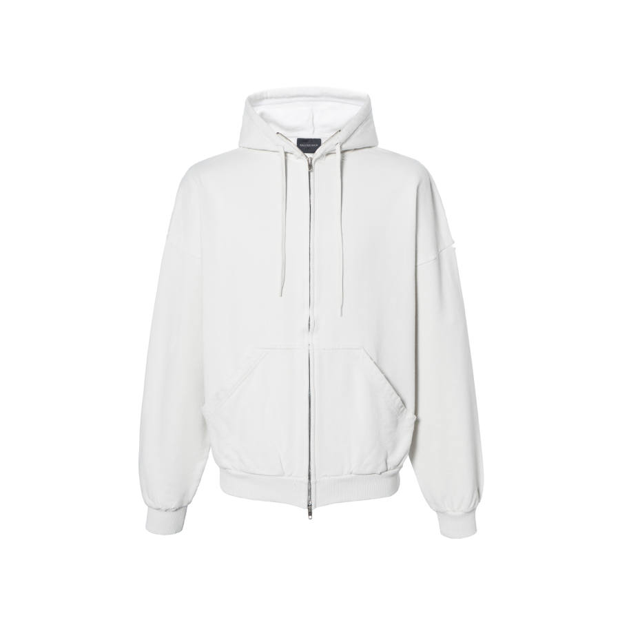 Balenciaga Logo Print Hoodie