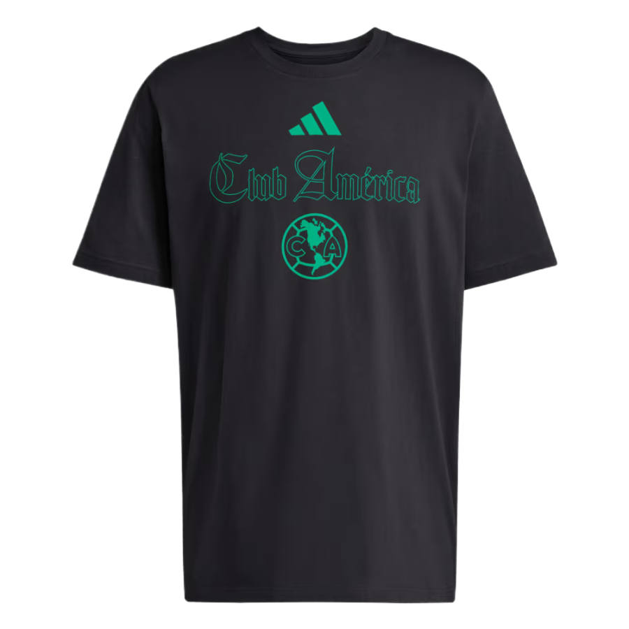 Adidas Adidas T Shirts Men's Black / Soccr Ca1 3zg Crew Neck Moderate