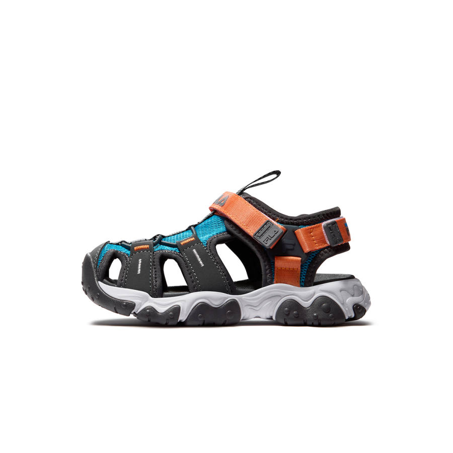 FILA KIDS Cat Claw Synthetic Leather, Textile Low top Children's Sandals Children Aged 3 7 Years Old