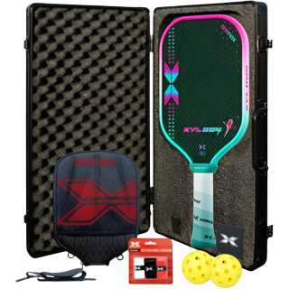 ARRONAX KVL004 Pickleball Paddles Unisex 41.8×19×1.6cm All Green Kevlar Gradient Blue